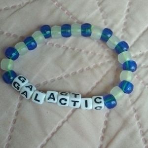 Homemade Galactic Kandi Bracelet